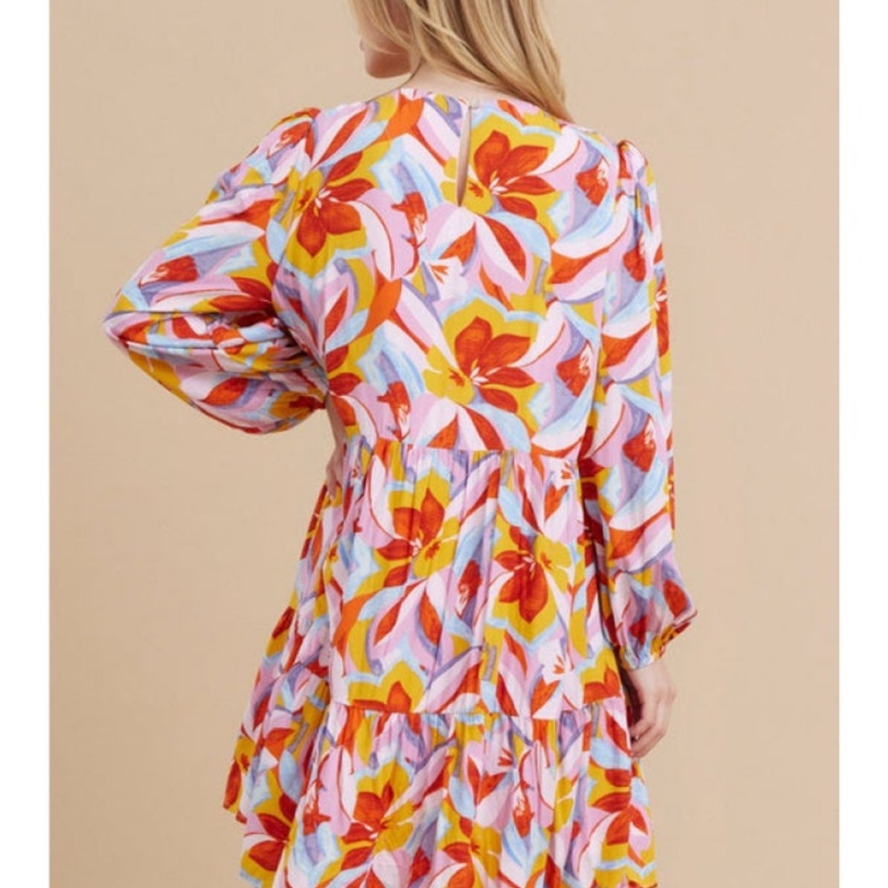 Jodifl Flowerprint Dress, New with Tags, Size Small